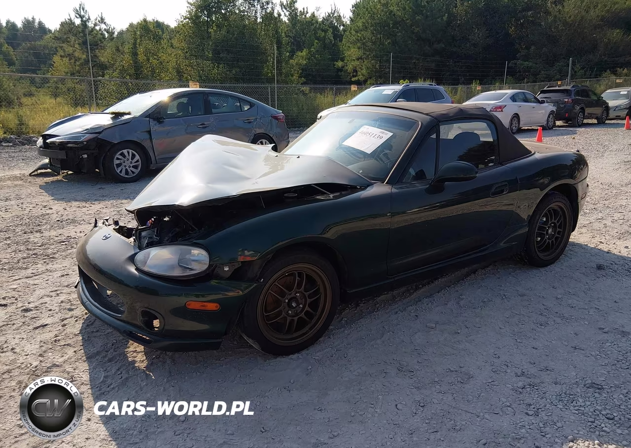 2000 Mazda Mx-5 Miata Base VIN:JM1NB3532Y0141572 - 2