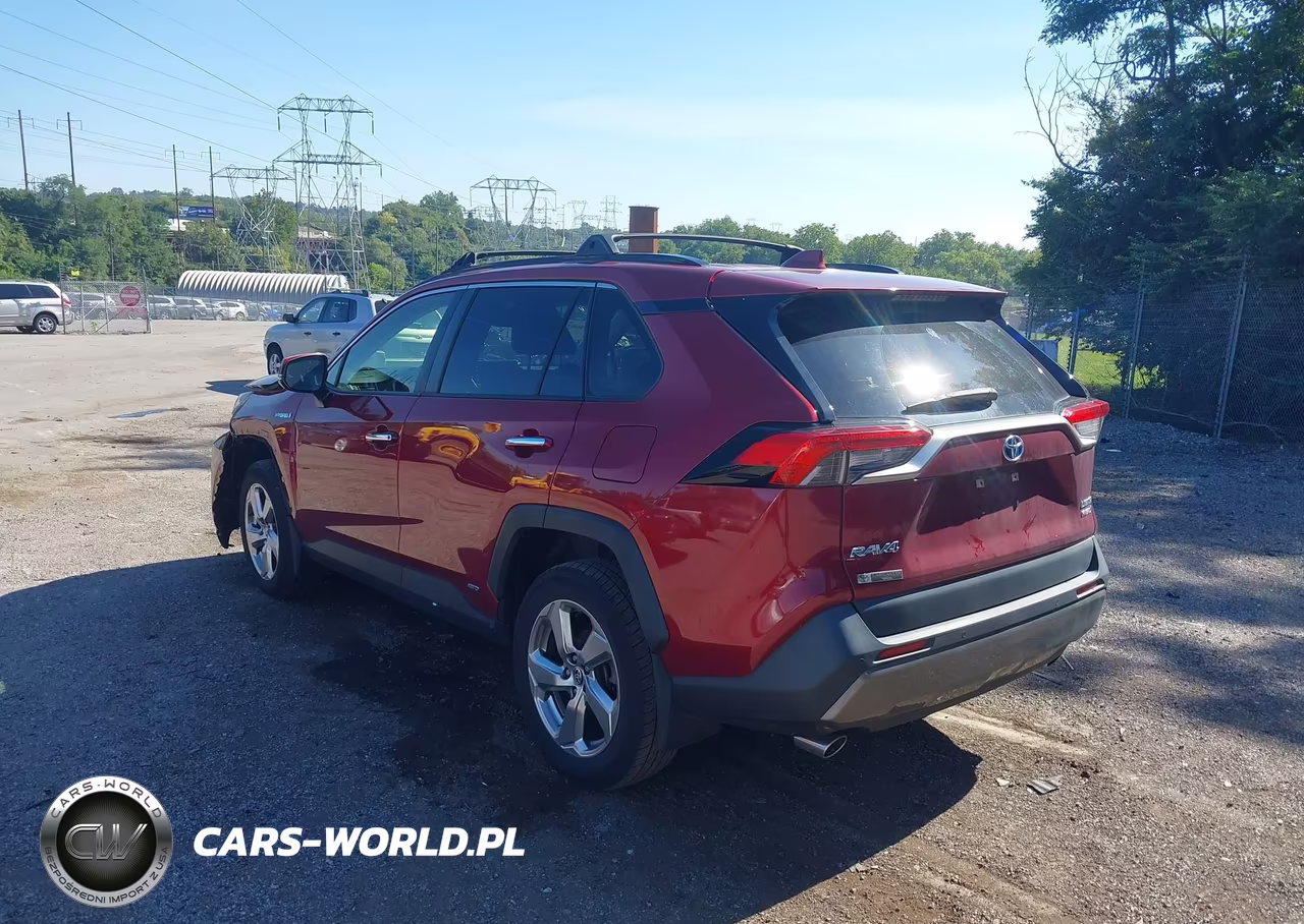2020 Toyota Rav4 Hybrid Limited VIN:JTMDWRFV1LD547251 - 3