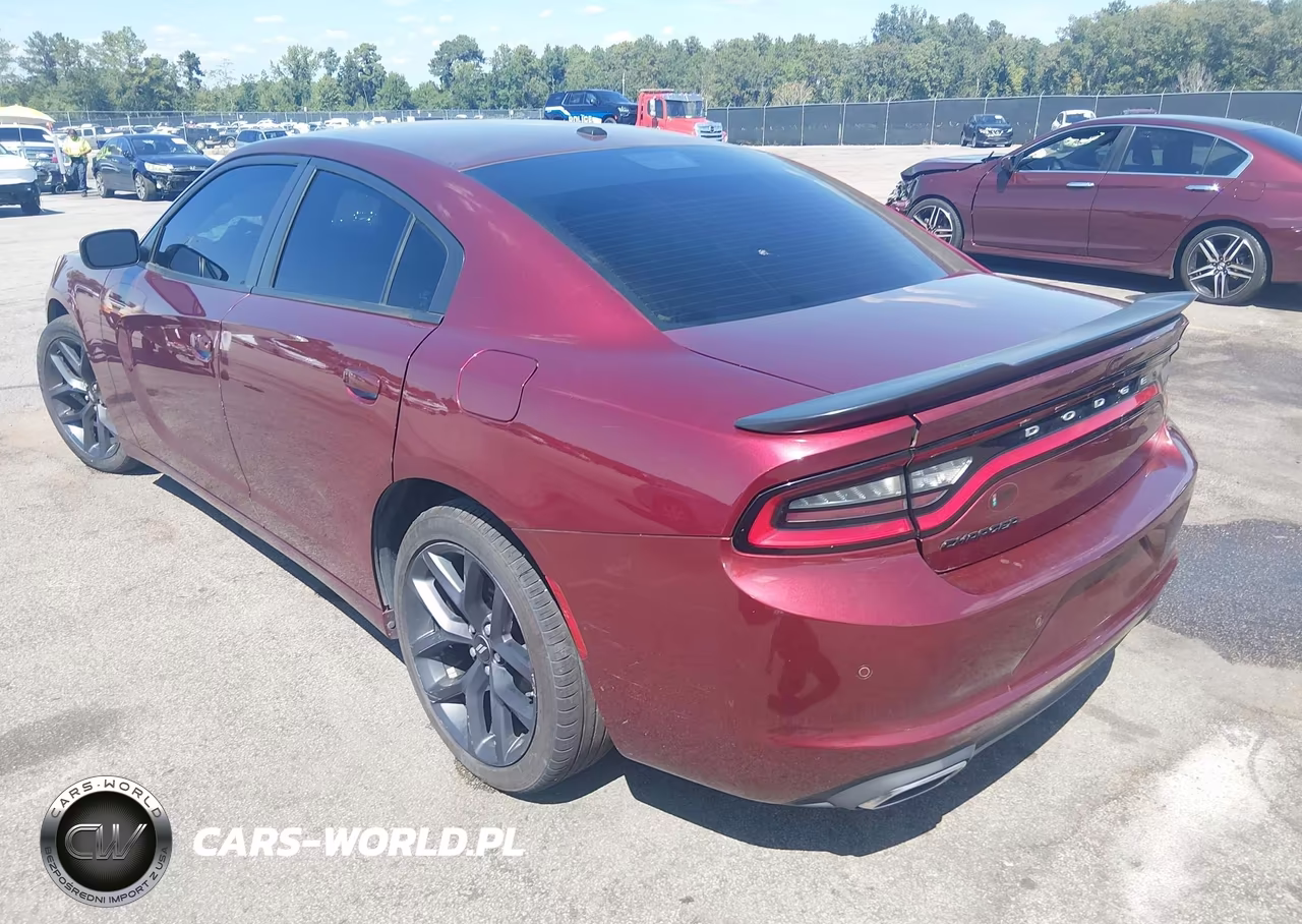 2019 Dodge Charger Sxt Rwd VIN:2C3CDXBG6KH726176 - 3