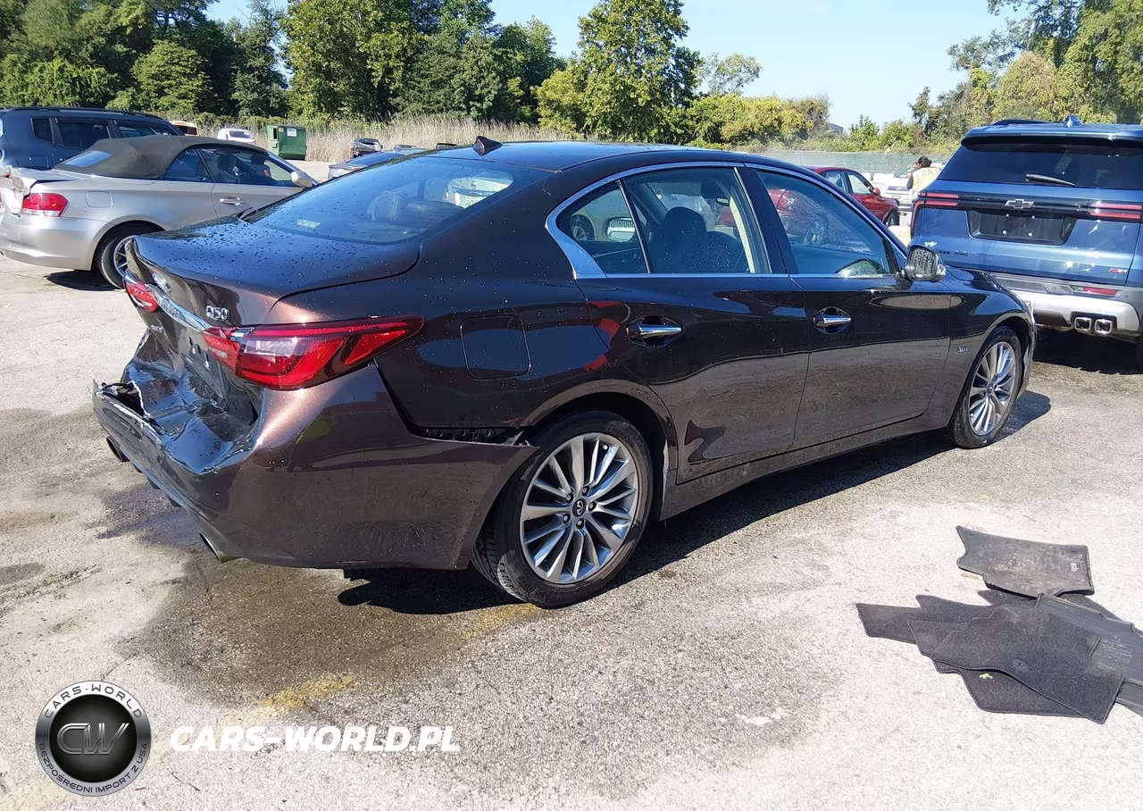 2018 Infiniti Q50 3.0T Luxe VIN:JN1EV7AR4JM430575 - 4
