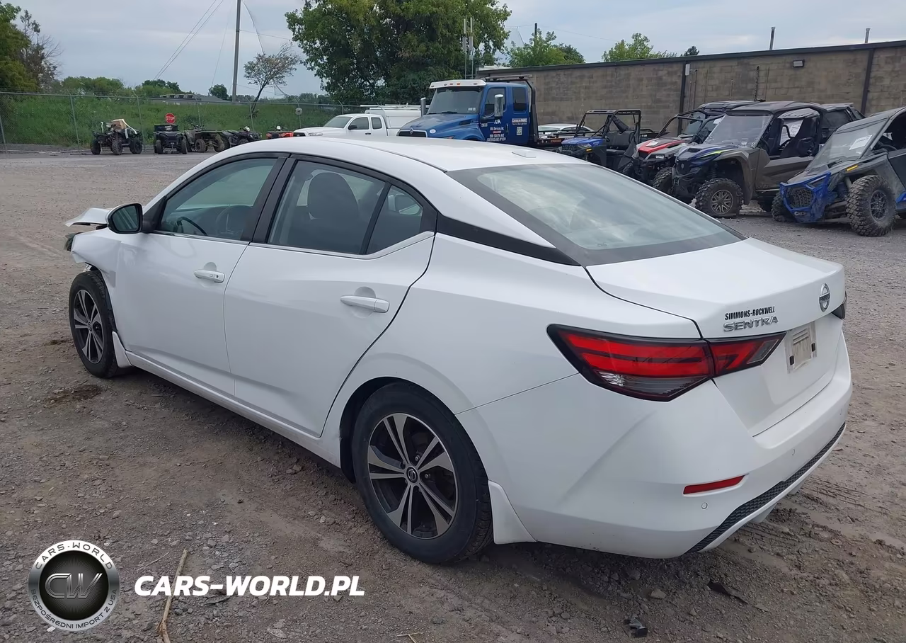 2020 Nissan Sentra Sv Xtronic Cvt VIN:3N1AB8CV7LY294949 - 3