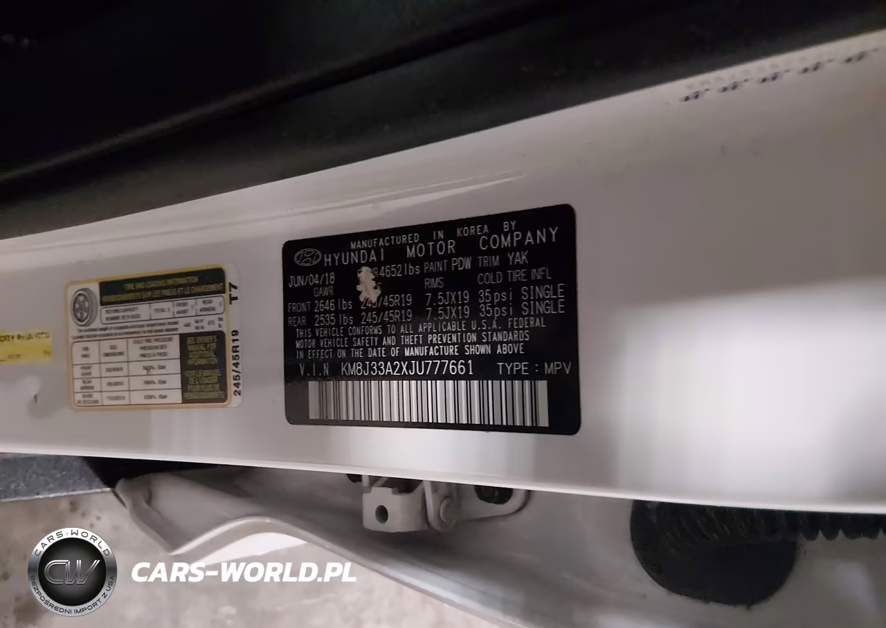 2018 Hyundai Tucson Value VIN:KM8J33A2XJU777661 - 9