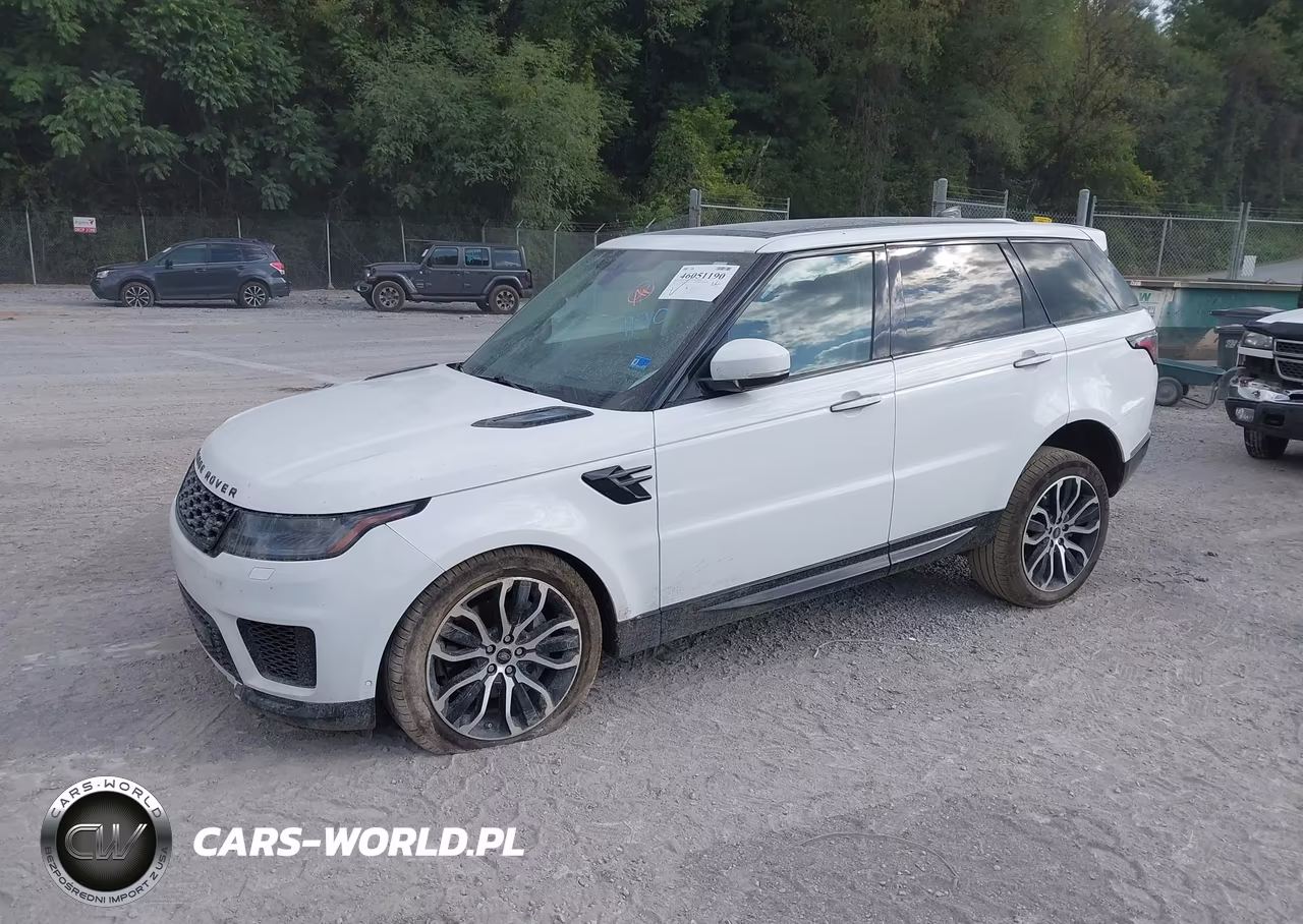 2021 Land Rover Range Rover Sport Hse Silver Edition Mhev VIN:SALWR2SU5MA788293 - 2