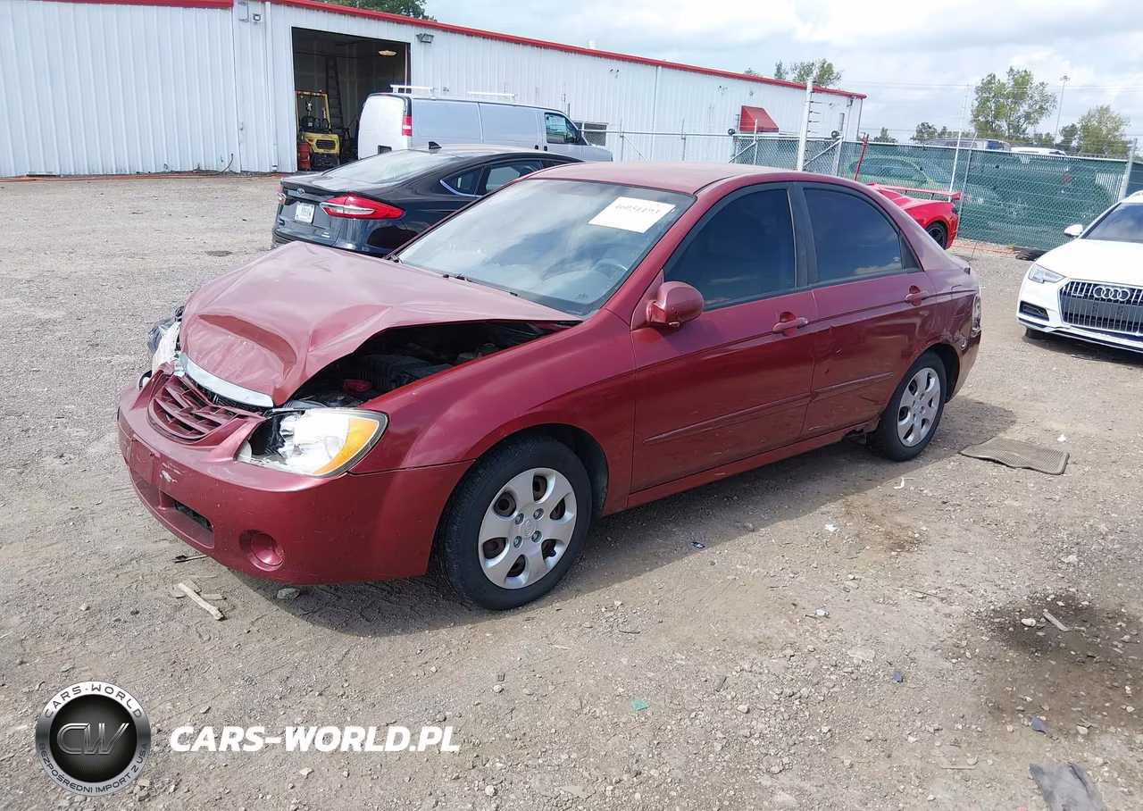 2006 Kia Spectra Ex-Lx-Sx VIN:KNAFE121965332888 - 2