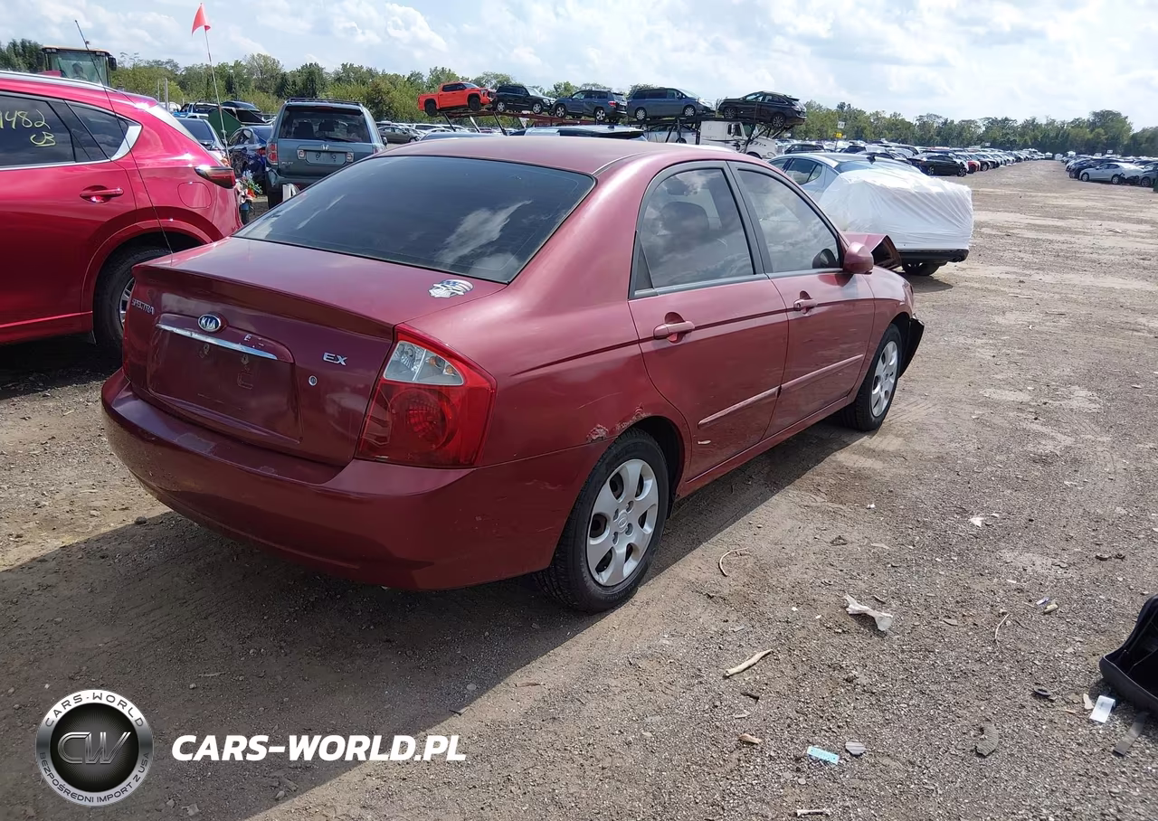 2006 Kia Spectra Ex-Lx-Sx VIN:KNAFE121965332888 - 4