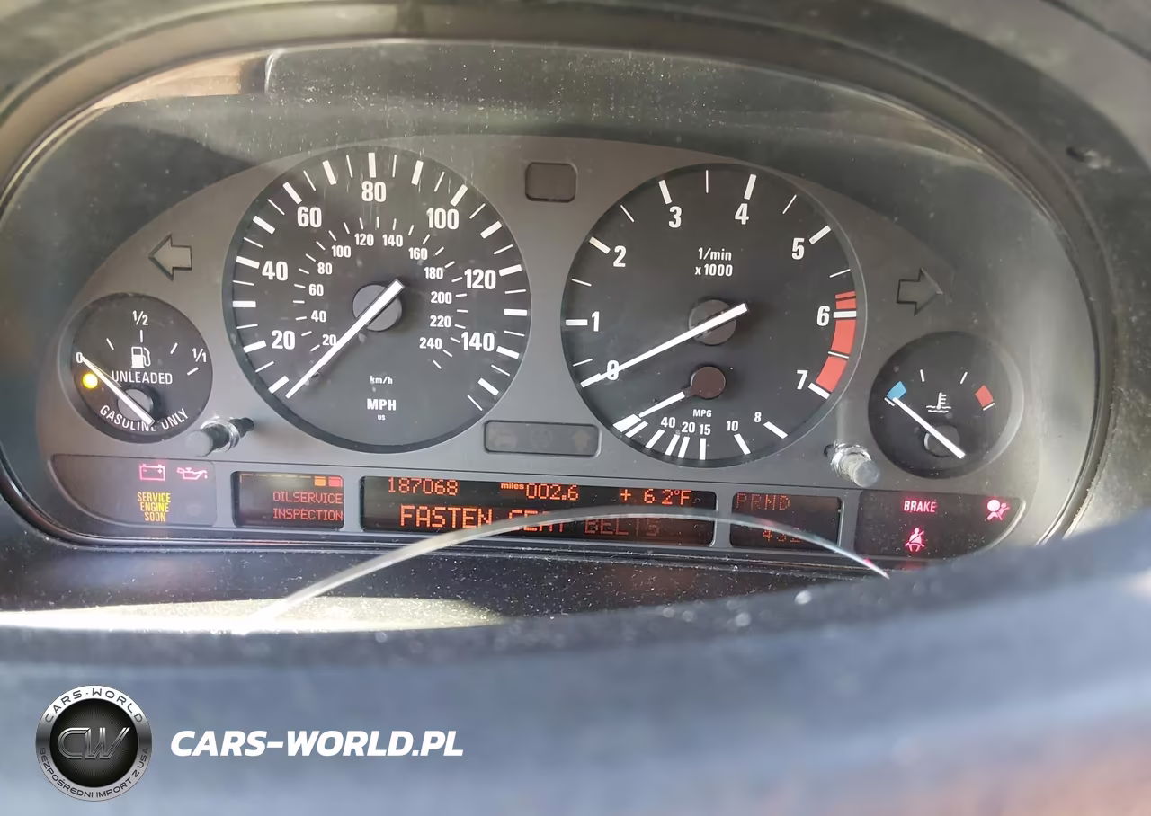 1998 BMW 540Ia VIN:WBADE6329WBW58901 - 7