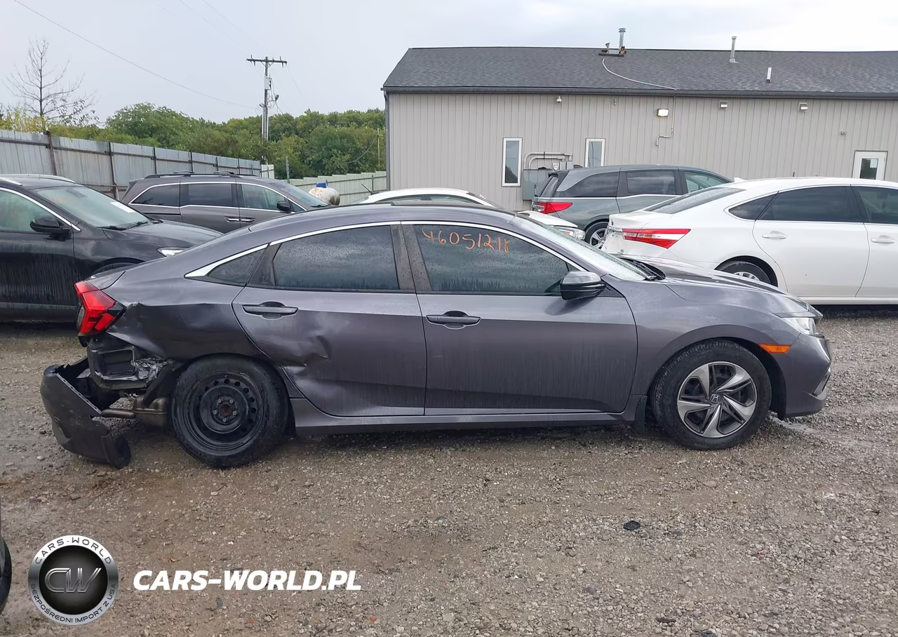 2020 Honda Civic Lx VIN:19XFC2F68LE029296 - 14