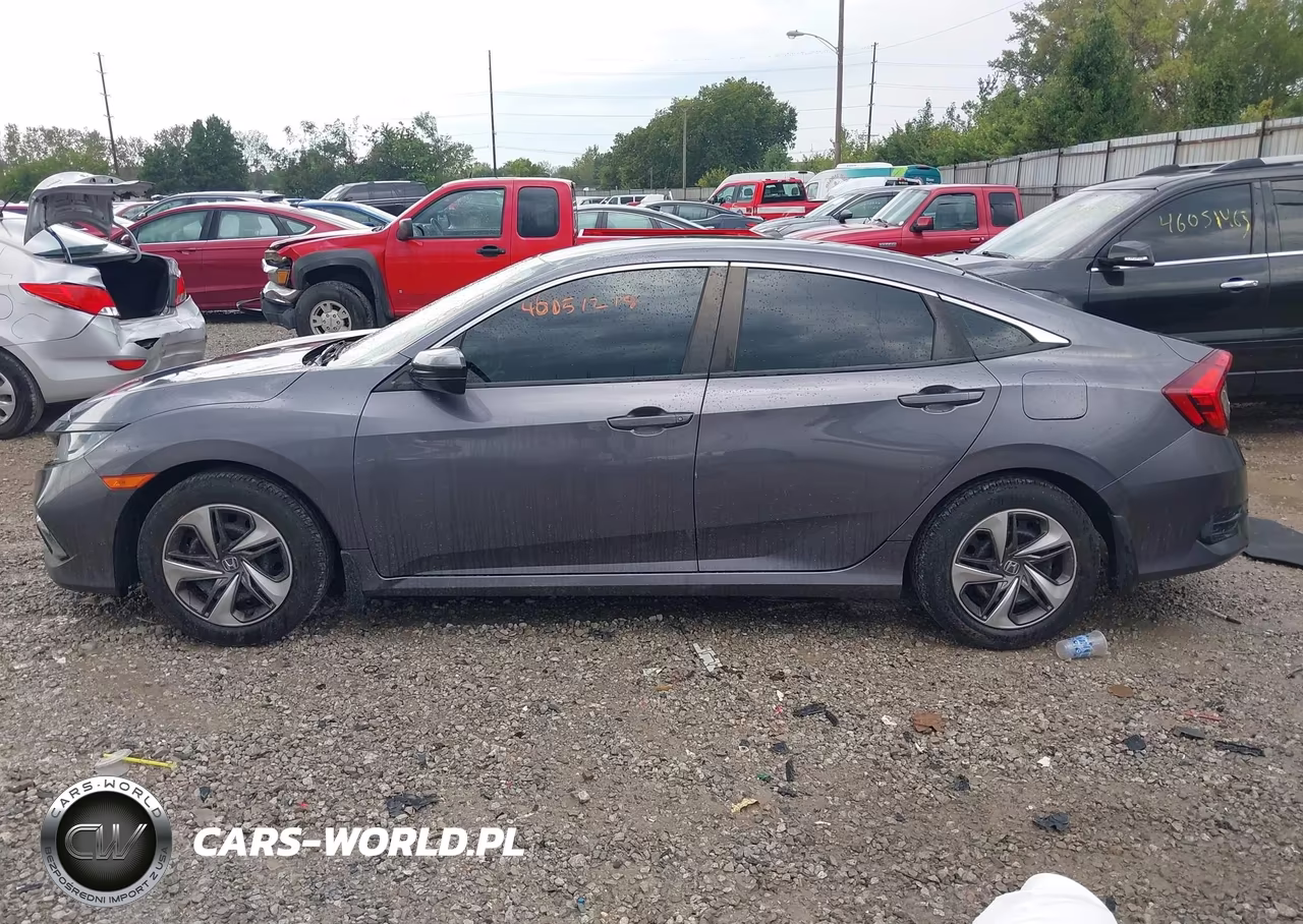 2020 Honda Civic Lx VIN:19XFC2F68LE029296 - 15