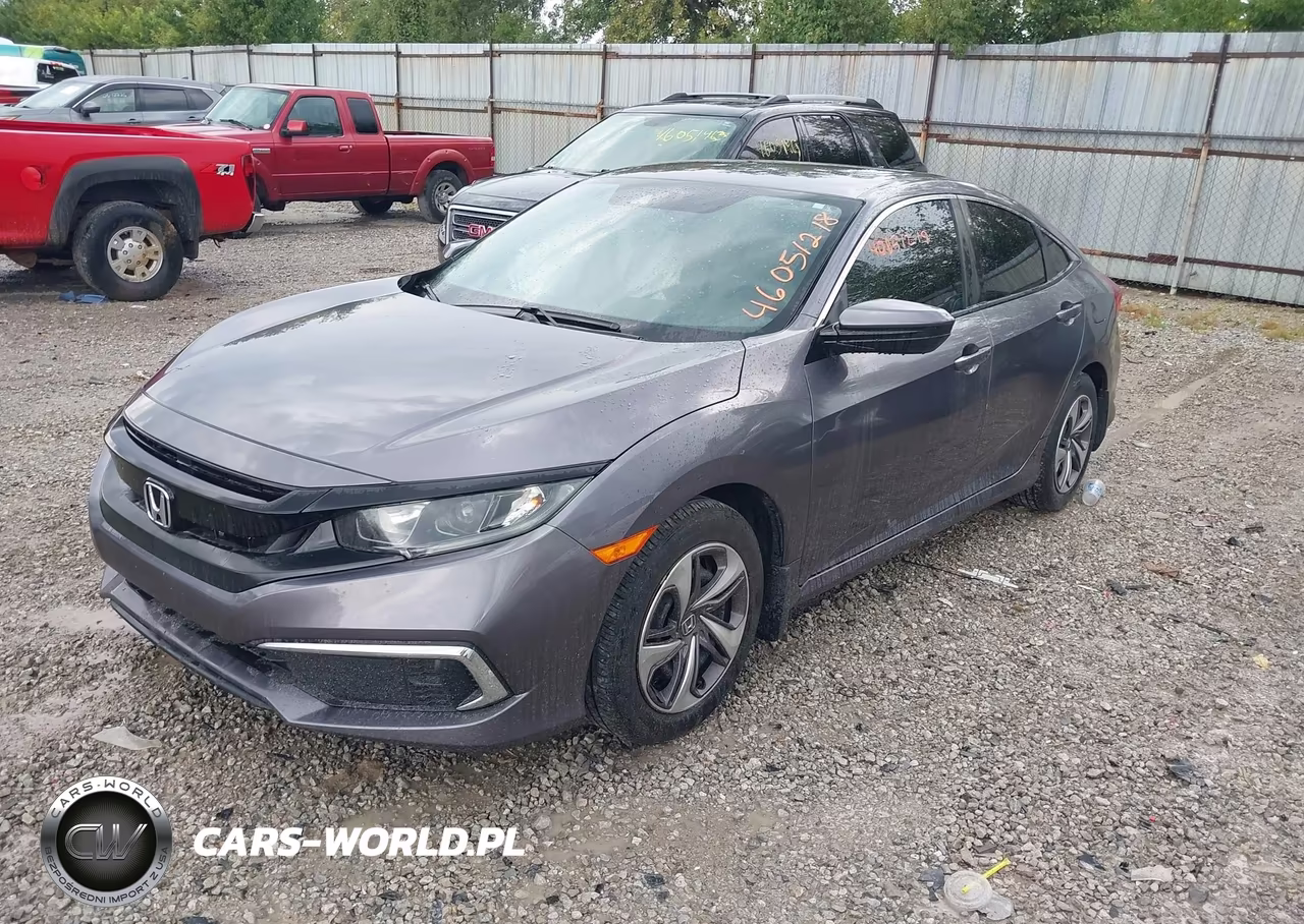 2020 Honda Civic Lx VIN:19XFC2F68LE029296 - 2