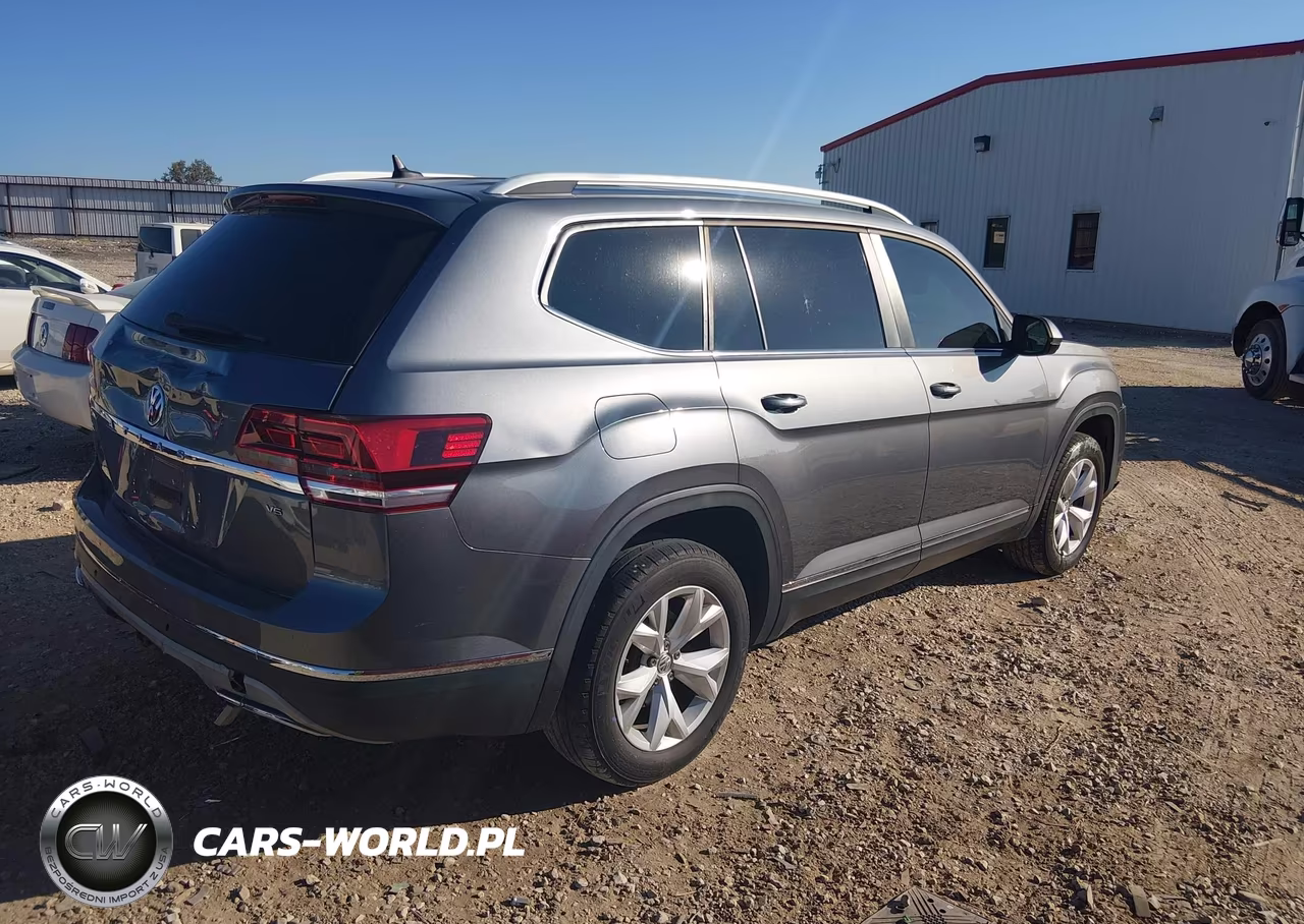 2018 Volkswagen Atlas 3.6L V6 Sel VIN:1V2ER2CA2JC519805 - 4
