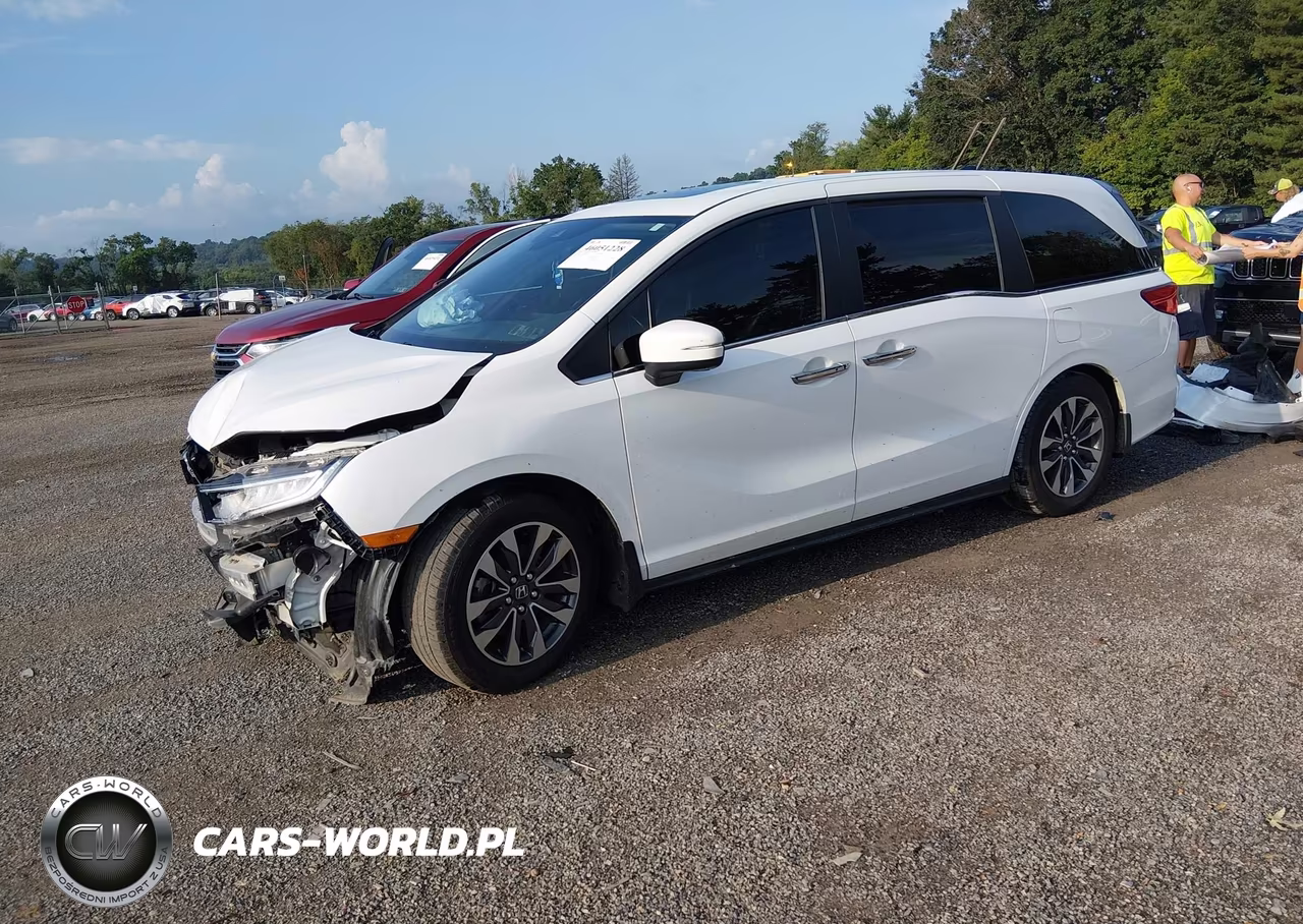 2021 Honda Odyssey Exl VIN:5FNRL6H70MB023451 - 2