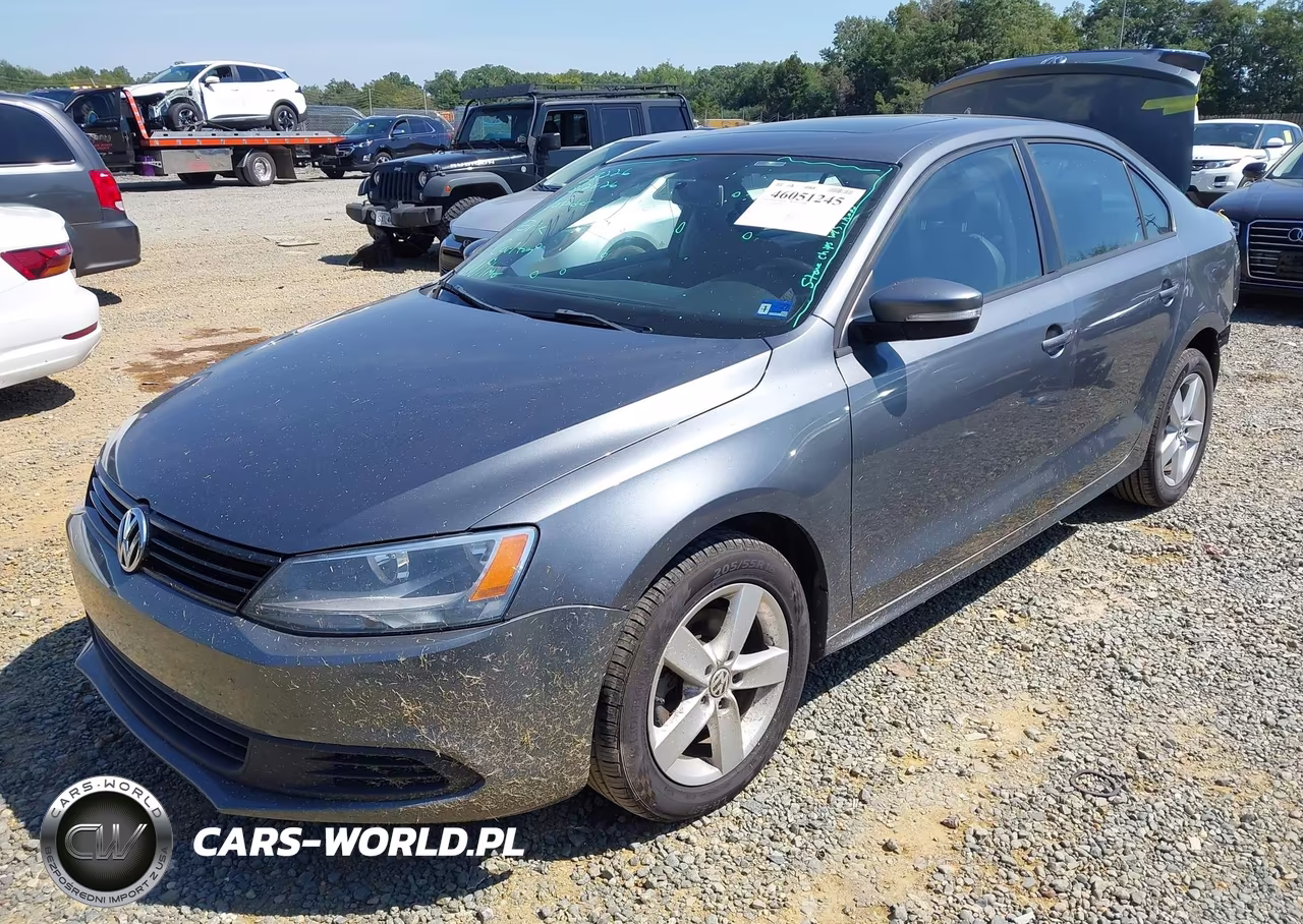 2012 Volkswagen Jetta 2.0L Tdi VIN:3VWLL7AJ9CM022260 - 2