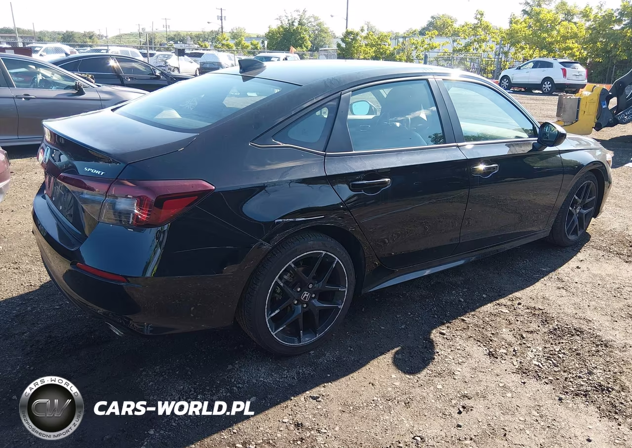 2025 Honda Civic Sport VIN:2HGFE2F57SH500697 - 4