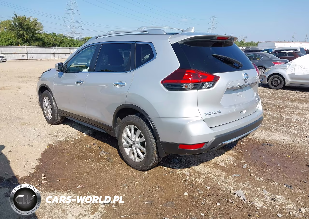 2020 Nissan Rogue S Intelligent Awd VIN:JN8AT2MV4LW105756 - 3