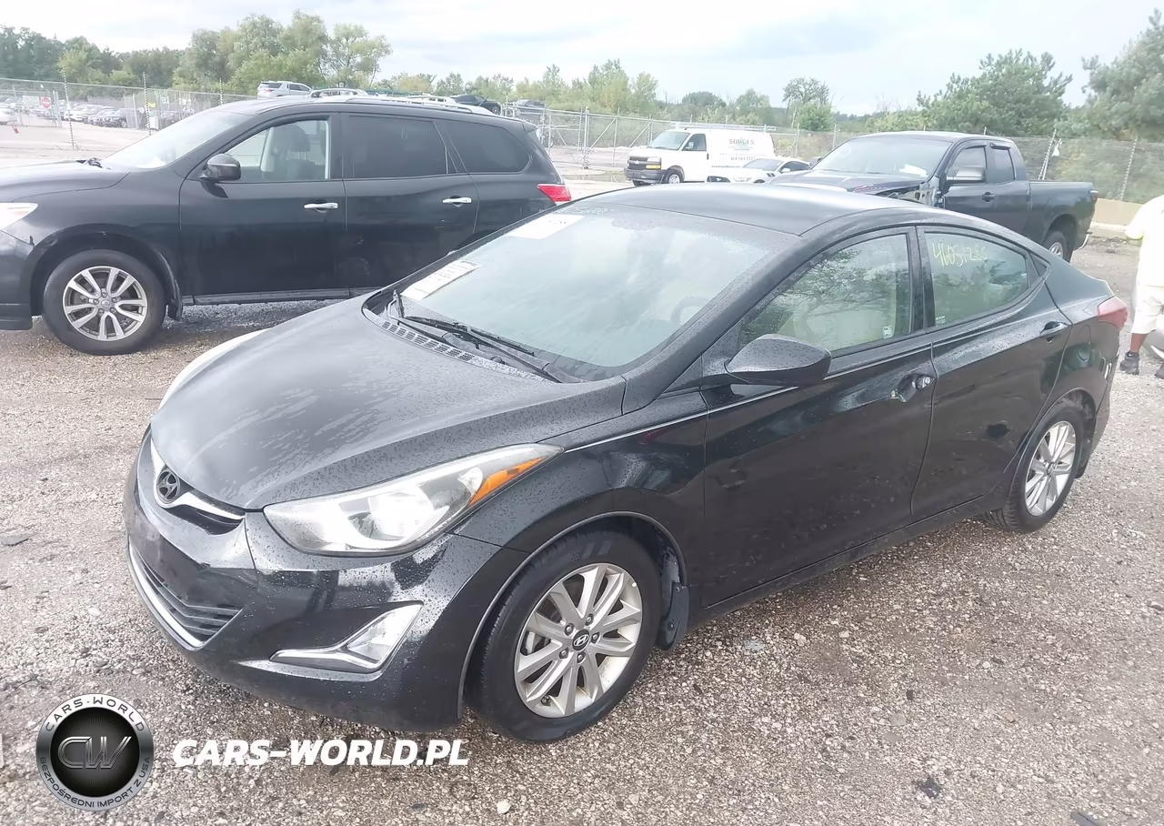2015 Hyundai Elantra Se VIN:5NPDH4AEXFH584432 - 2