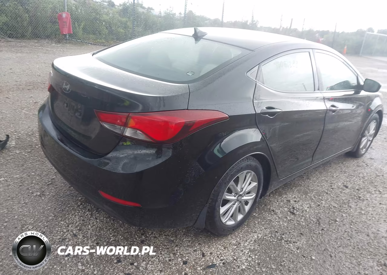 2015 Hyundai Elantra Se VIN:5NPDH4AEXFH584432 - 4