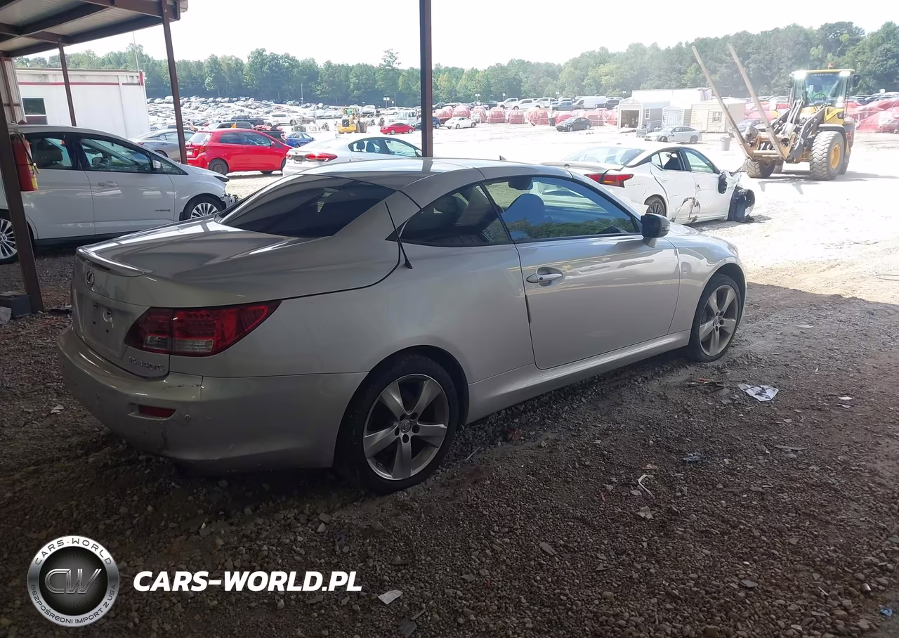 2011 Lexus Is 350C VIN:JTHFE2C21B2505653 - 4