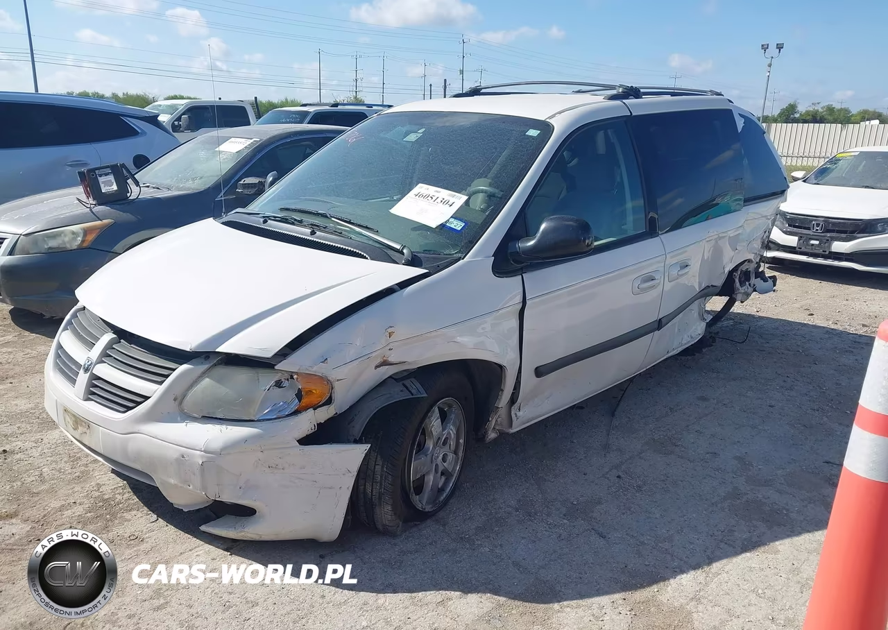 2007 Dodge Caravan Sxt VIN:1D4GP45R37B236488 - 2