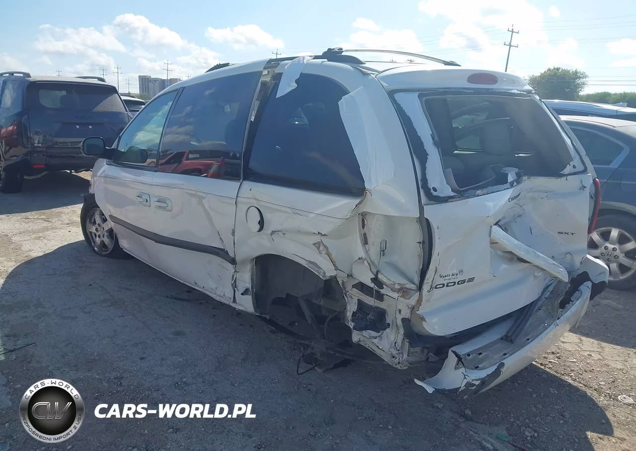 2007 Dodge Caravan Sxt VIN:1D4GP45R37B236488 - 3