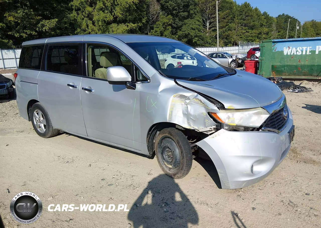 2015 Nissan Quest Sv VIN:JN8AE2KP6F9120079 - 1