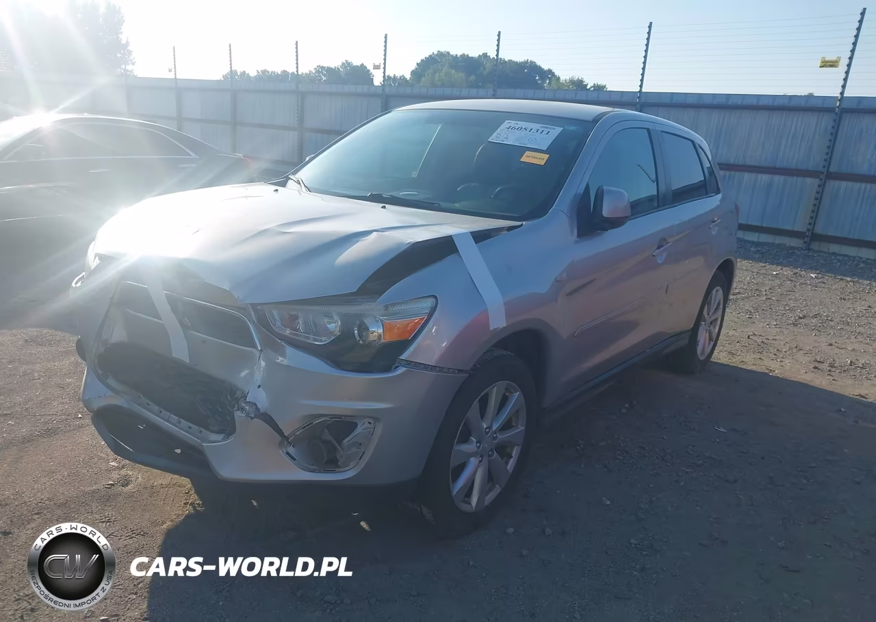 2014 Mitsubishi Outlander Sport Es VIN:4A4AP3AU3EE031989 - 2
