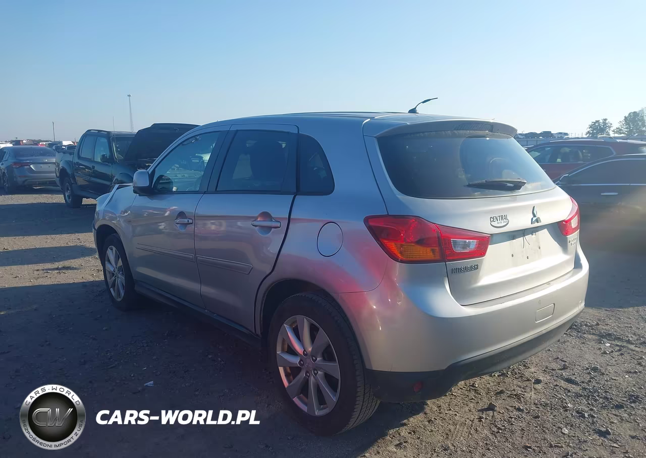 2014 Mitsubishi Outlander Sport Es VIN:4A4AP3AU3EE031989 - 3