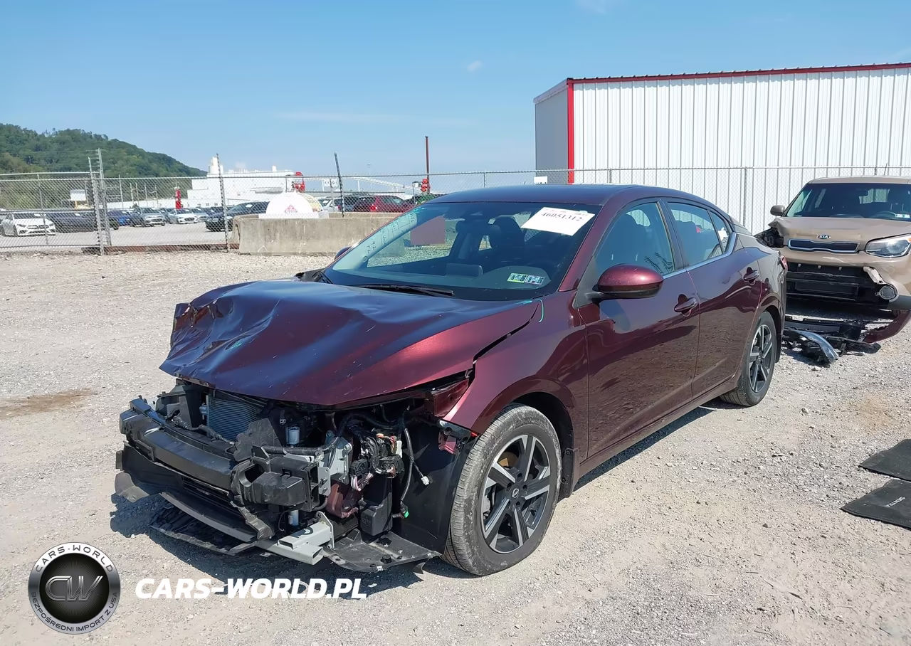 2025 Nissan Sentra Sv VIN:3N1AB8CV8SY205937 - 2