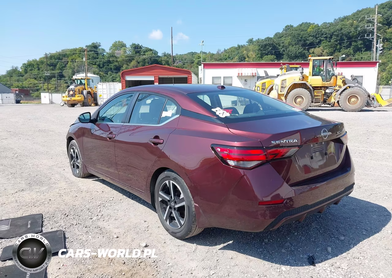 2025 Nissan Sentra Sv VIN:3N1AB8CV8SY205937 - 3