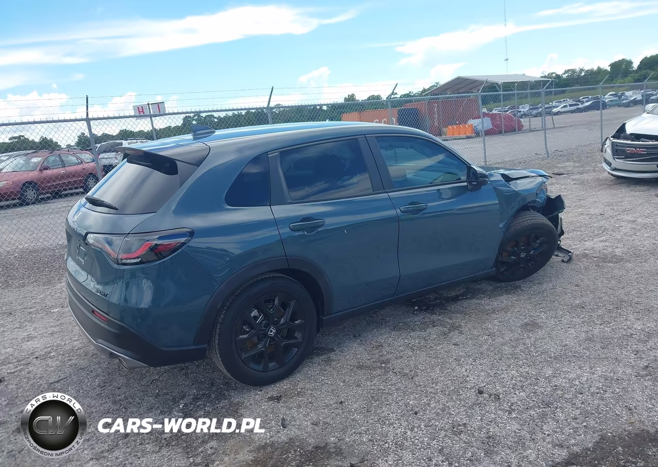2025 Honda Hr-V 2Wd Sport VIN:3CZRZ1H51SM714040 - 4
