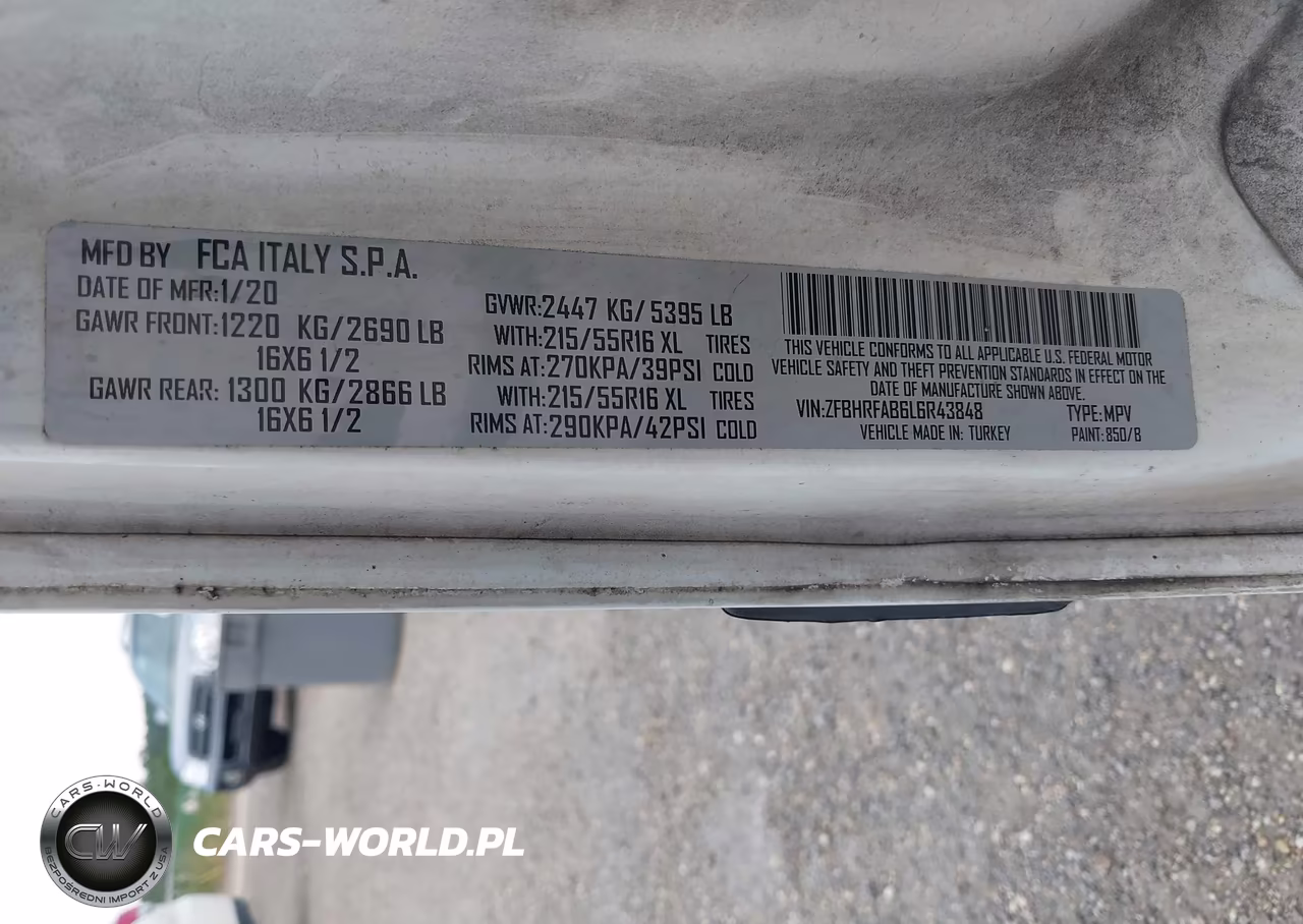 2020 Ram Promaster City Tradesman VIN:ZFBHRFAB6L6R43848 - 9
