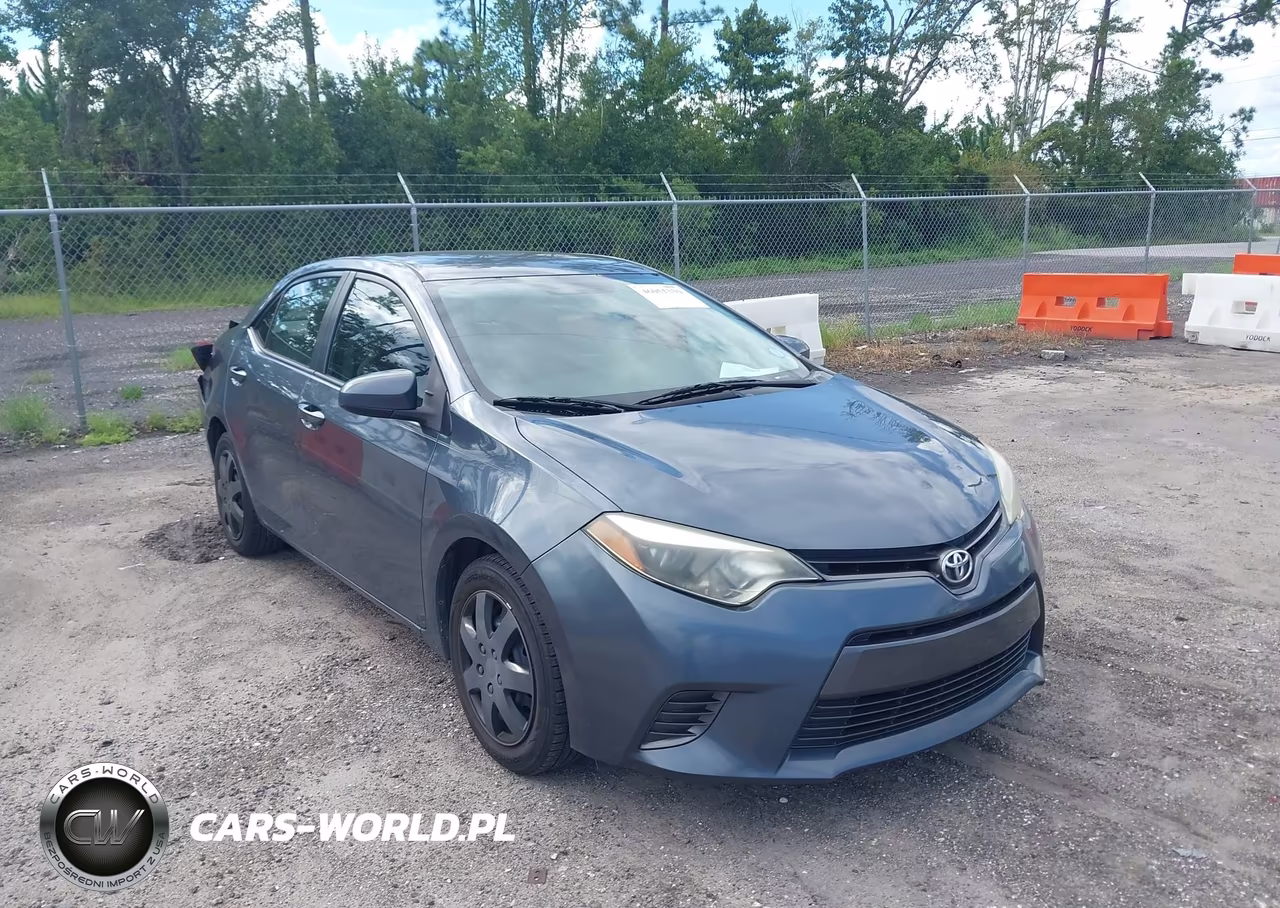 2016 Toyota Corolla Le VIN:2T1BURHEXGC662380 - 1