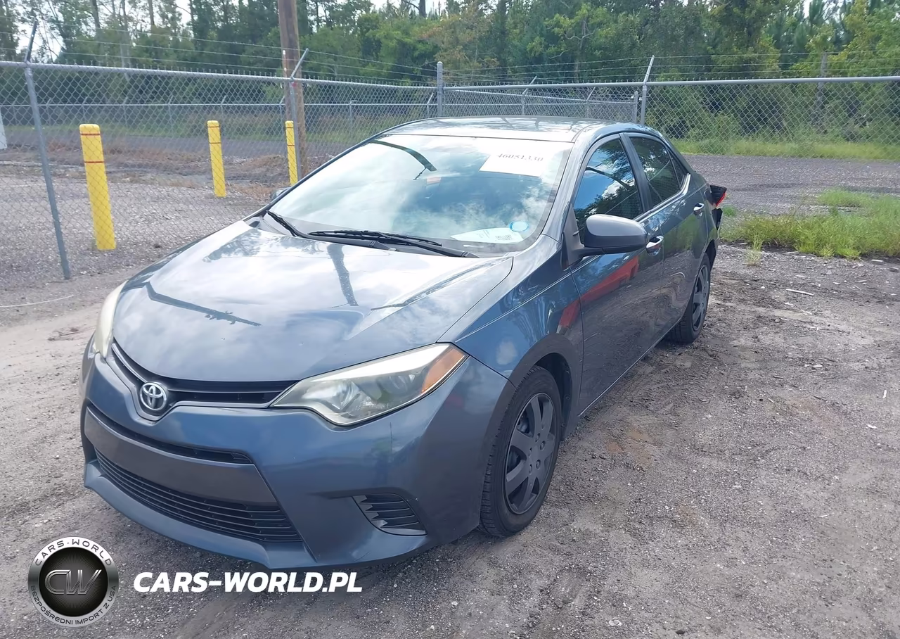 2016 Toyota Corolla Le VIN:2T1BURHEXGC662380 - 2