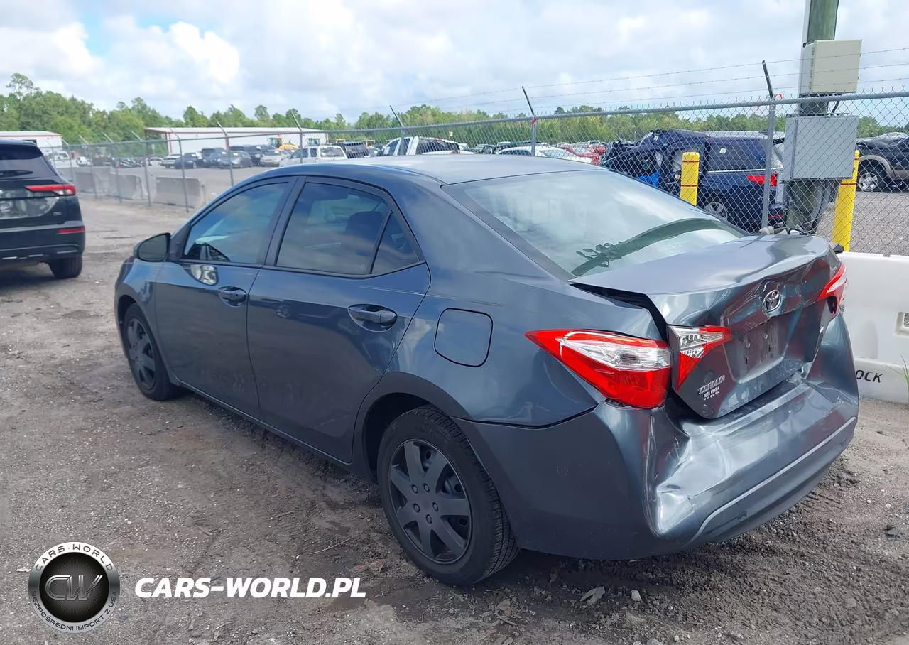 2016 Toyota Corolla Le VIN:2T1BURHEXGC662380 - 3