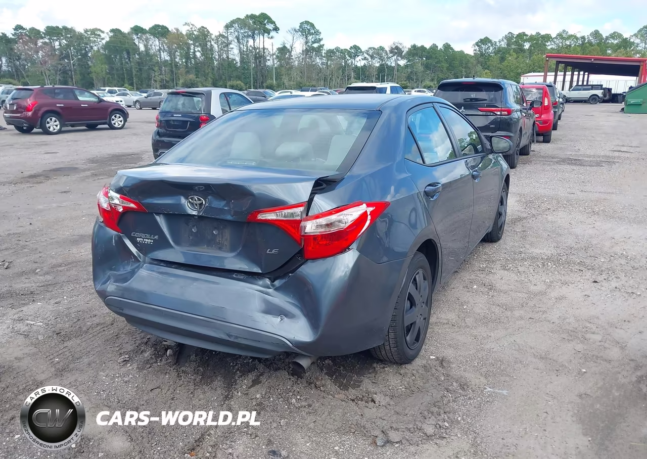 2016 Toyota Corolla Le VIN:2T1BURHEXGC662380 - 4