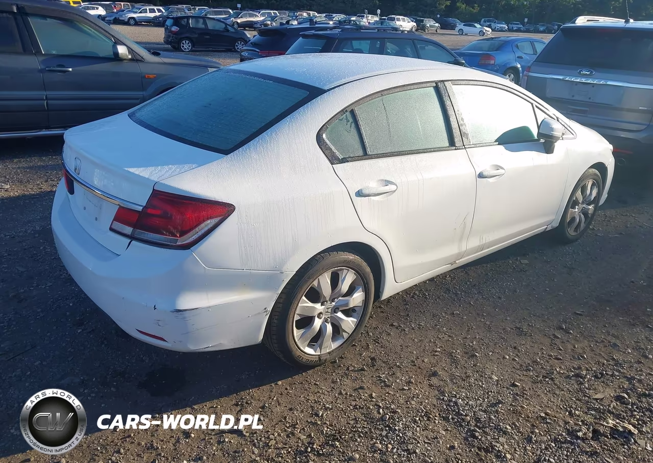 2015 Honda Civic Lx VIN:19XFB2F58FE051619 - 4