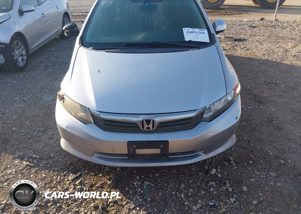 2012 Honda Civic Lx VIN:19XFB2F5XCE049284 - 12