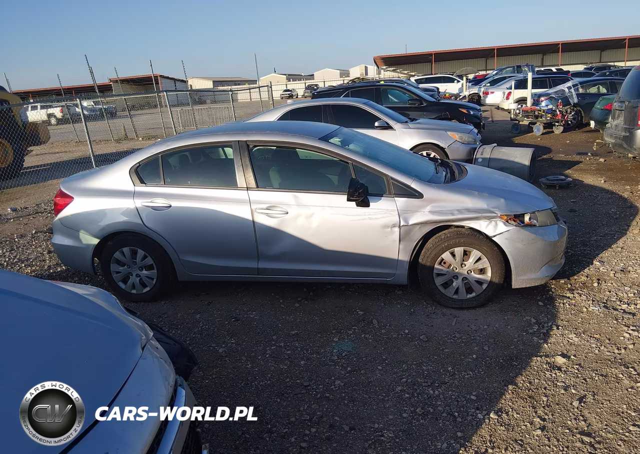2012 Honda Civic Lx VIN:19XFB2F5XCE049284 - 13