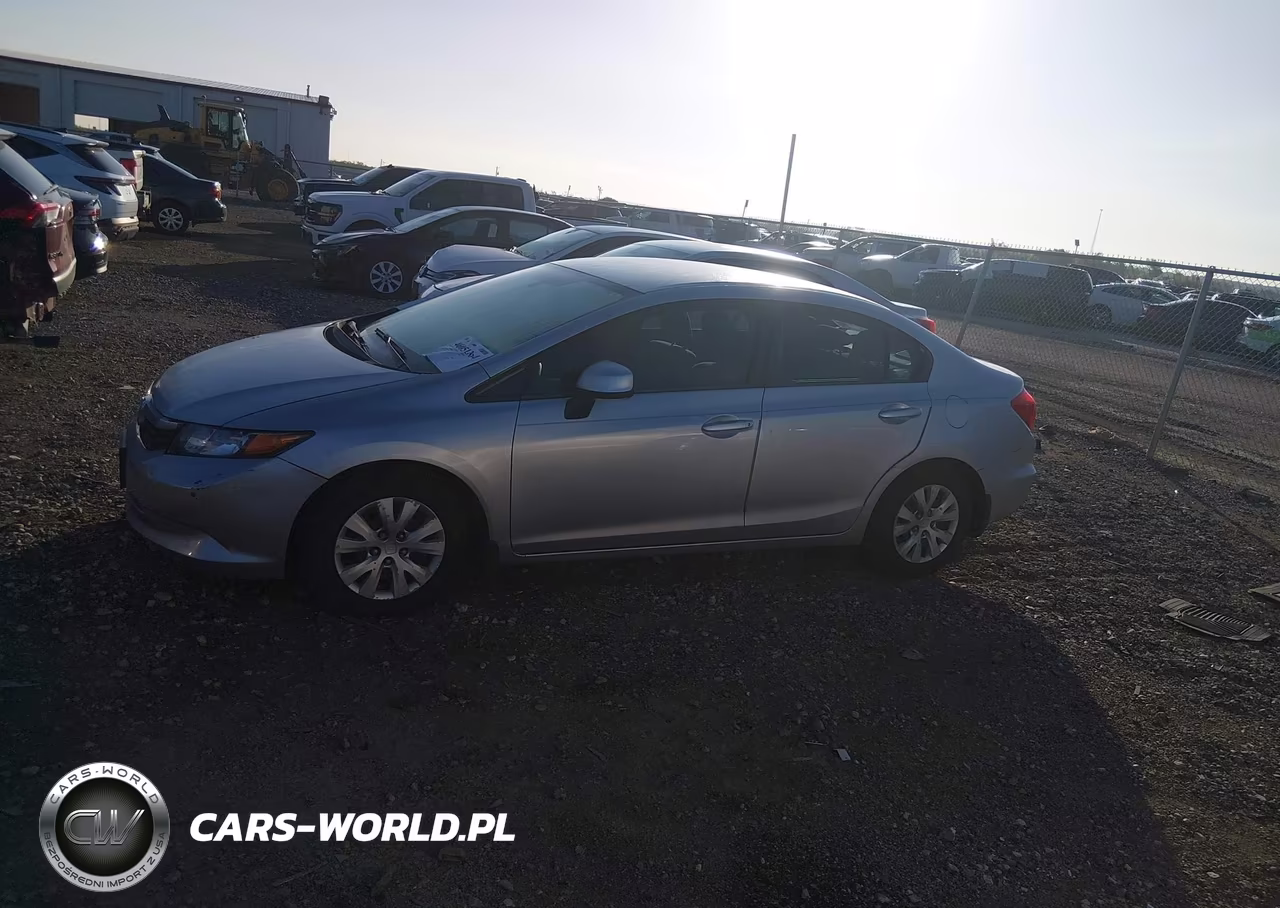 2012 Honda Civic Lx VIN:19XFB2F5XCE049284 - 14