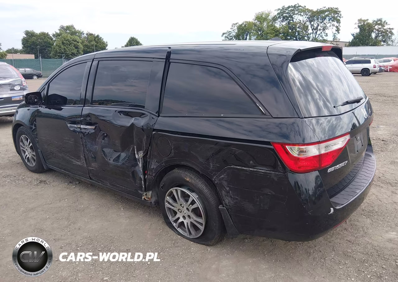2011 Honda Odyssey Ex-L VIN:5FNRL5H66BB093700 - 3