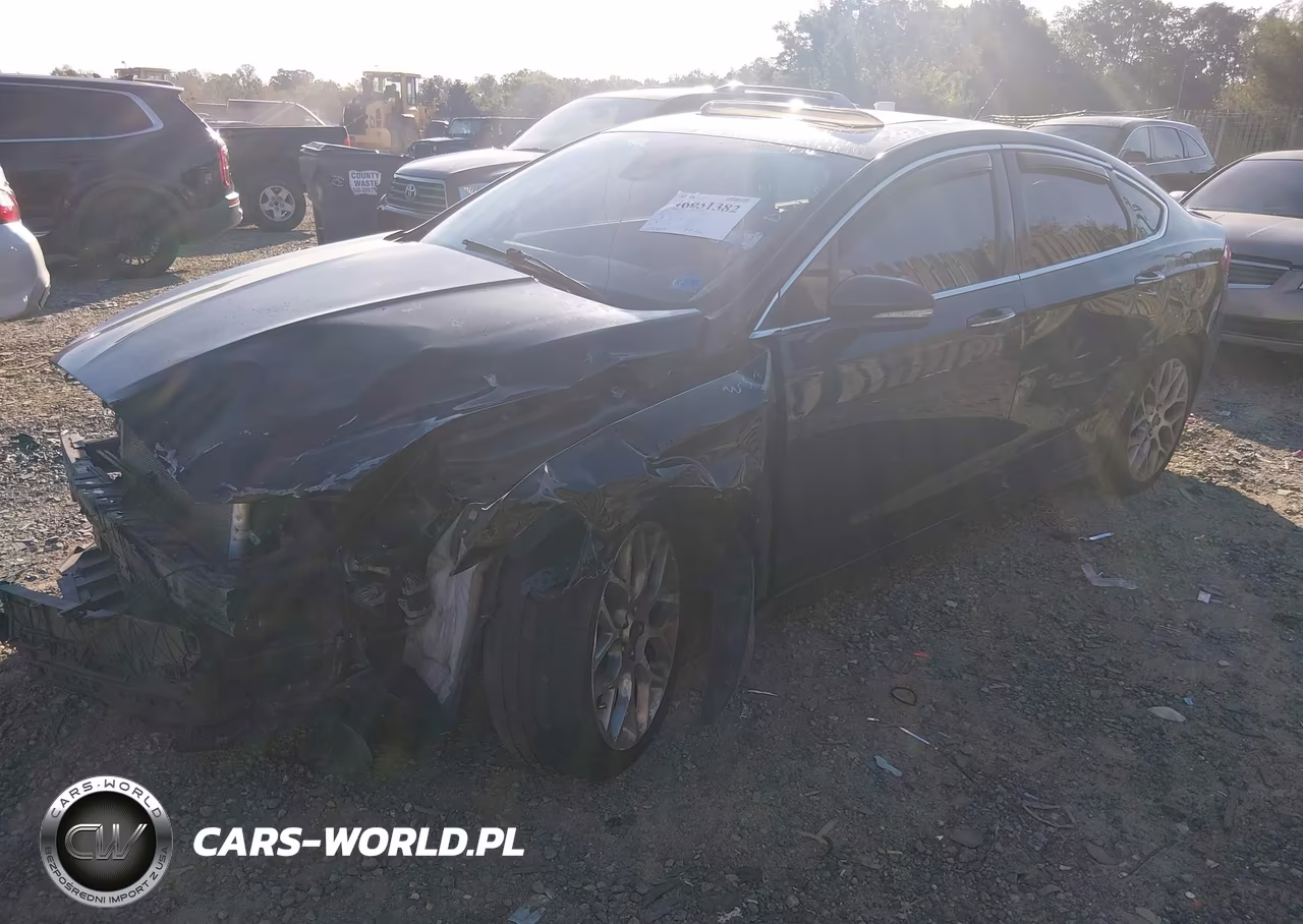 2014 Ford Fusion Titanium VIN:3FA6P0K96ER216482 - 2