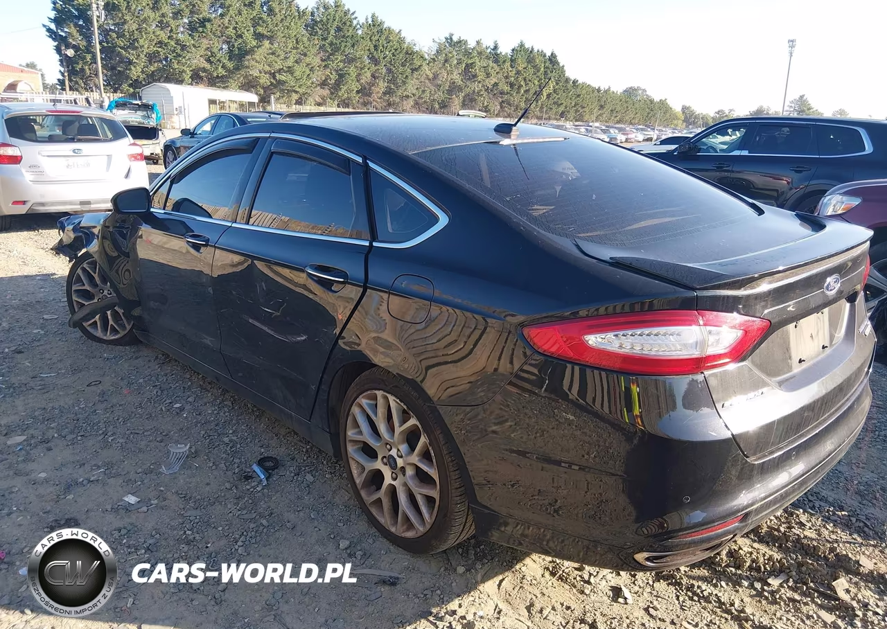 2014 Ford Fusion Titanium VIN:3FA6P0K96ER216482 - 3