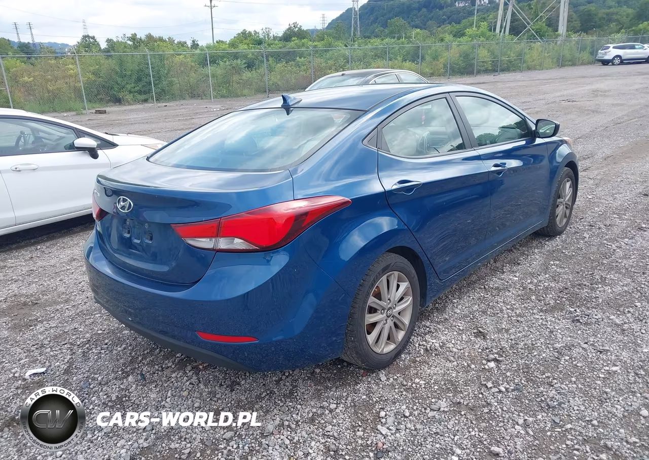 2014 Hyundai Elantra Se VIN:KMHDH4AE3EU064685 - 4