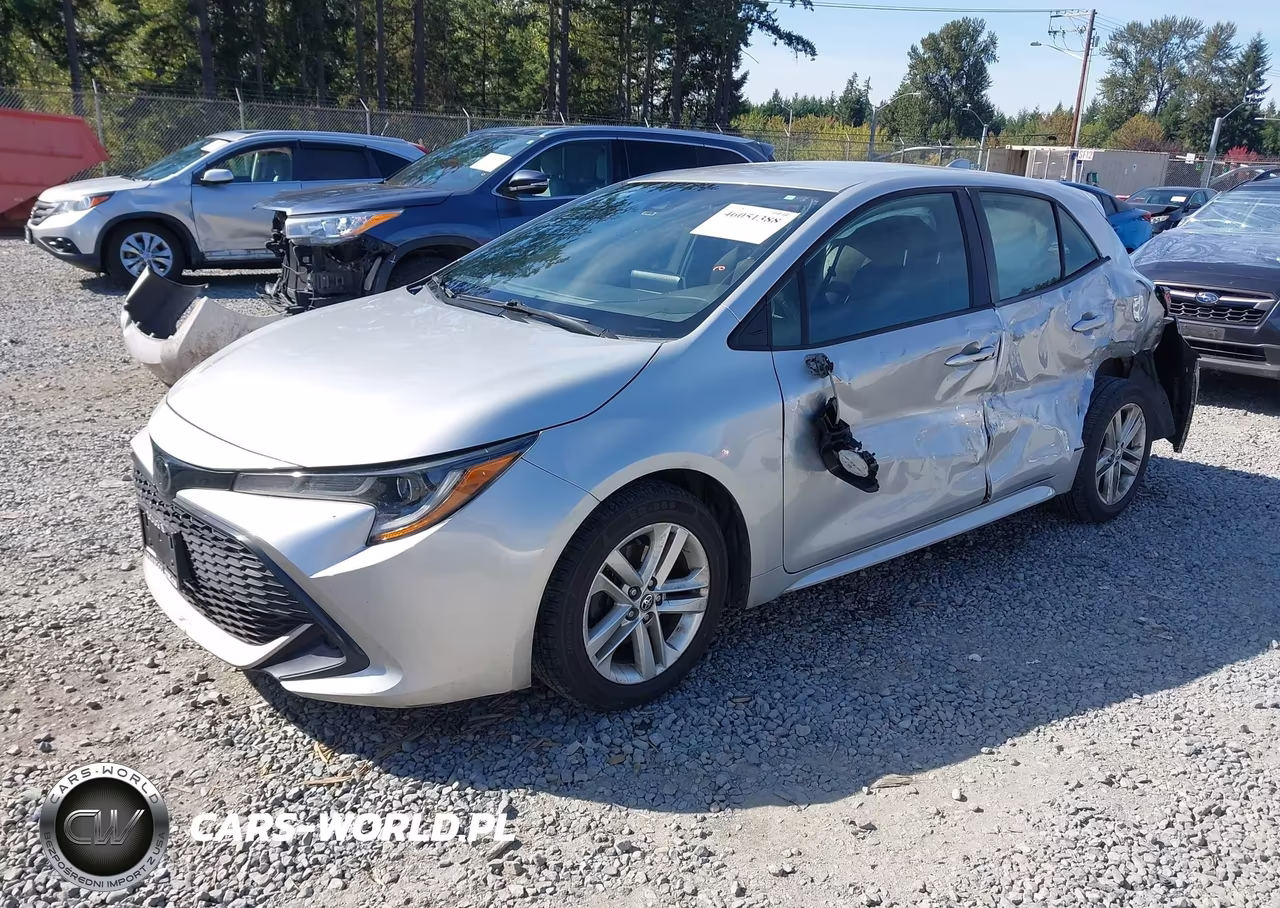 2020 Toyota Corolla Se VIN:JTND4RBE4L3091100 - 2