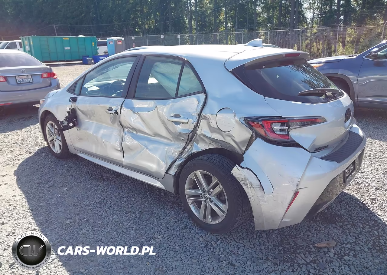 2020 Toyota Corolla Se VIN:JTND4RBE4L3091100 - 3
