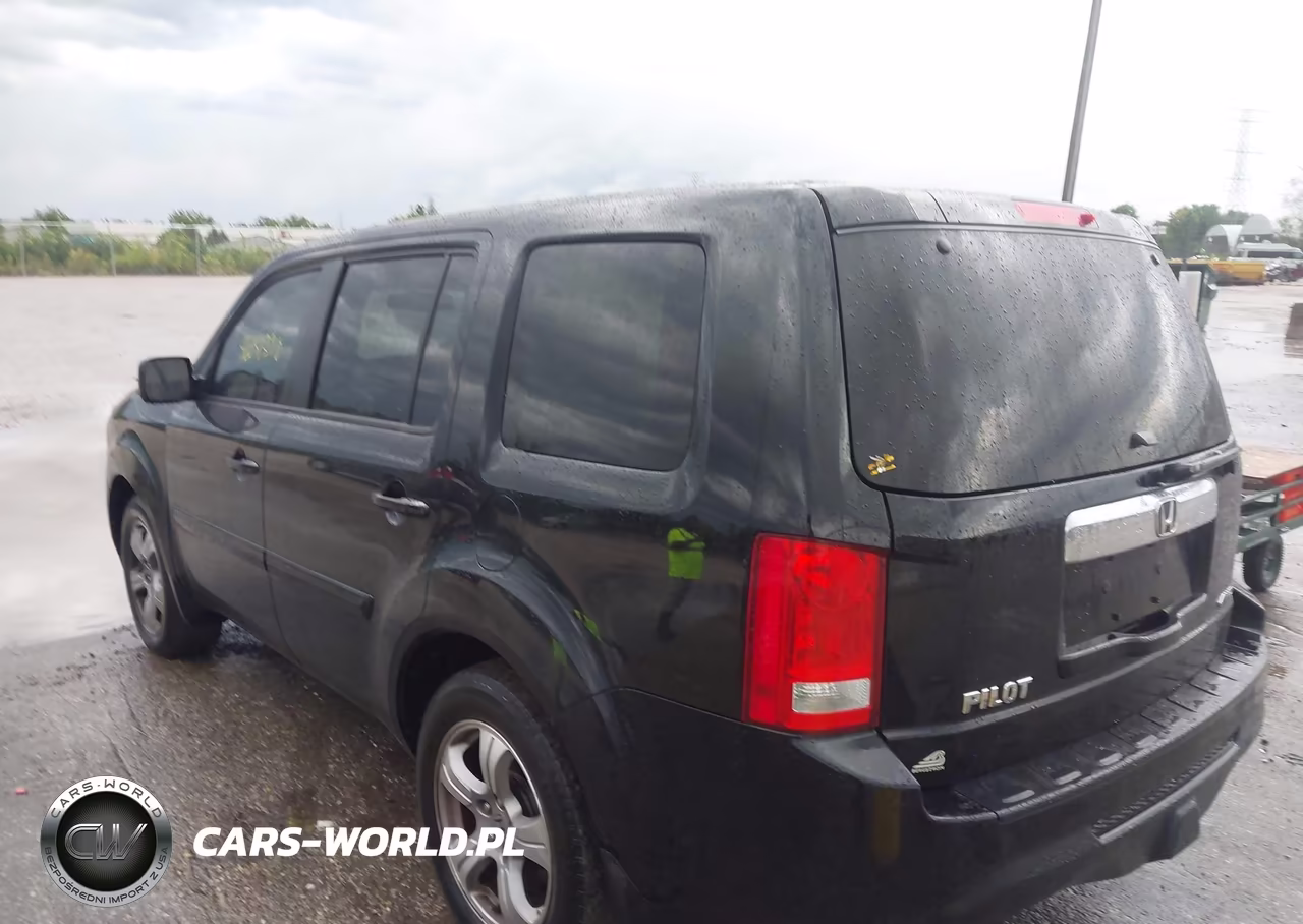 2012 Honda Pilot Ex-L VIN:5FNYF4H50CB026158 - 3