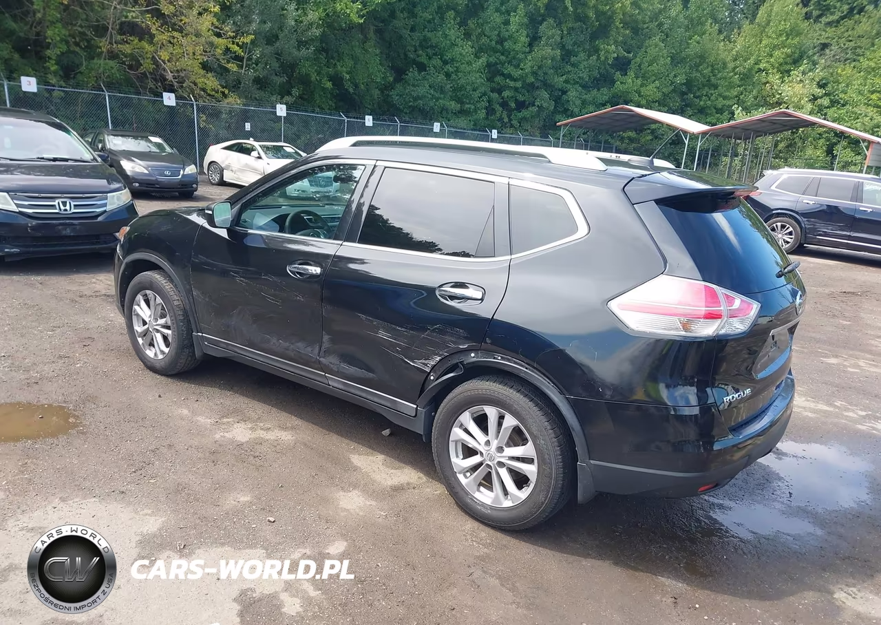 2016 Nissan Rogue Sv VIN:KNMAT2MV2GP680420 - 3