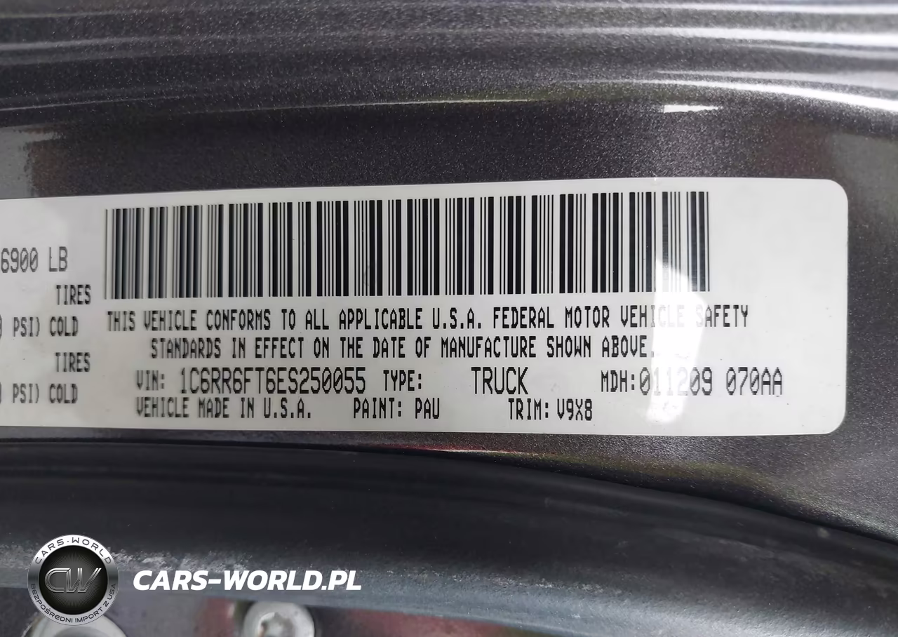 2014 Ram 1500 Express VIN:1C6RR6FT6ES250055 - 9