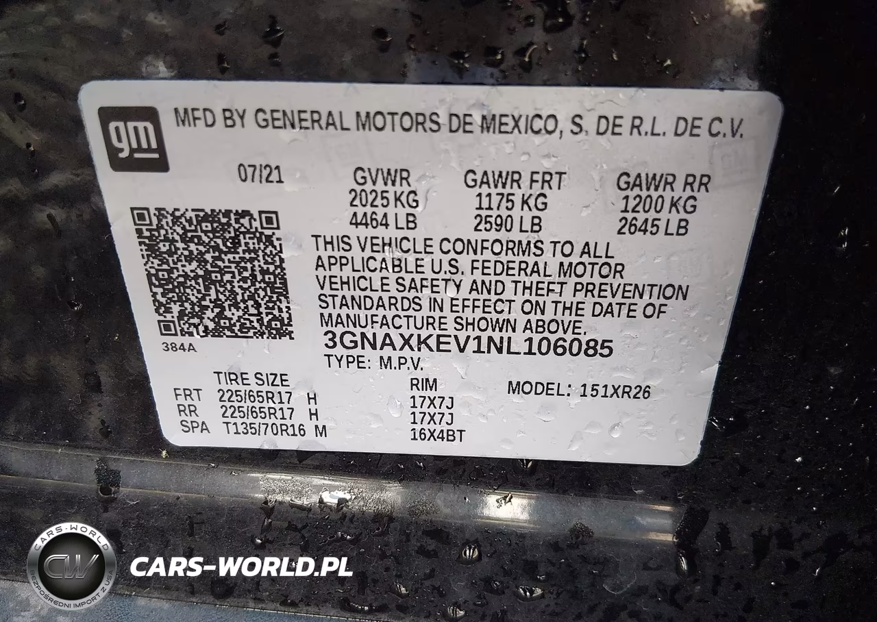2022 Chevrolet Equinox Fwd Lt VIN:3GNAXKEV1NL106085 - 9