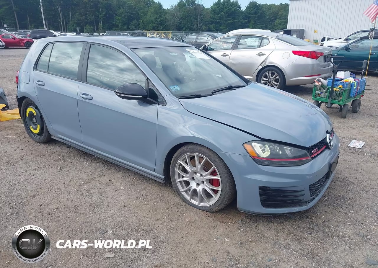 2016 Volkswagen Golf Gti Autobahn W-Performance Package 4-Door