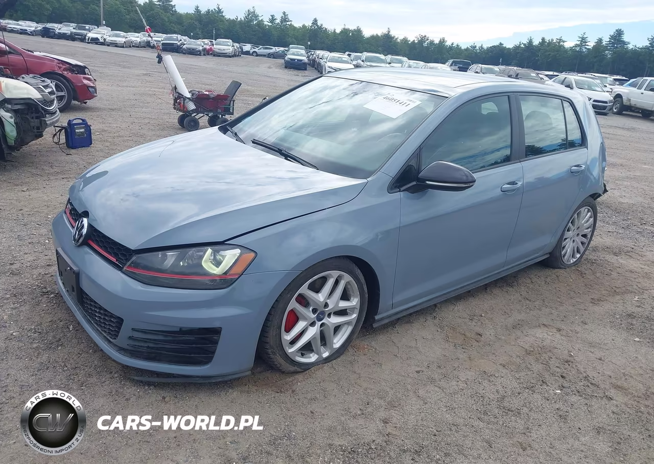 2016 Volkswagen Golf Gti Autobahn W-Performance Package 4-Door VIN:3VW447AU6GM010553 - 2